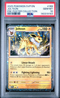 Jolteon 2025 SVP Pre-Poster Collection PSA 10